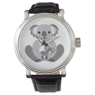KOALA -Vintage leather strap watch