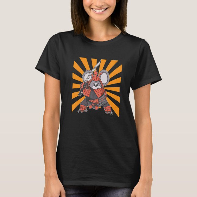 Koala Warrior Samurai T-Shirt (Front)