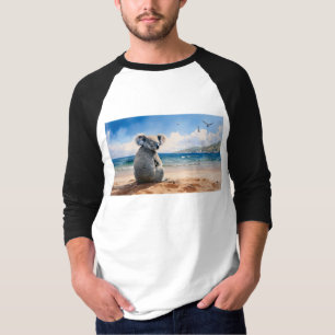 Koala watching the ocean T-Shirt