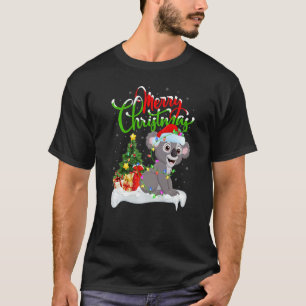 Koala Xmas Decorations Santa Koala Christmas T-Shirt