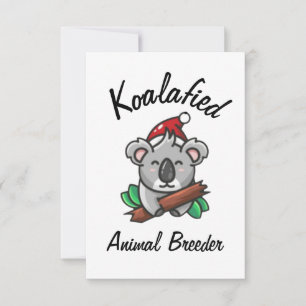 Koalafied Animal Breeder Card