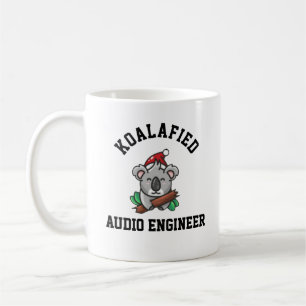 Koalafied Audio Engineer Coffee Mug