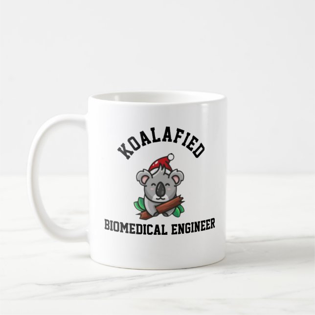 Koalafied Biomedical Engineer  Coffee Mug (Left)