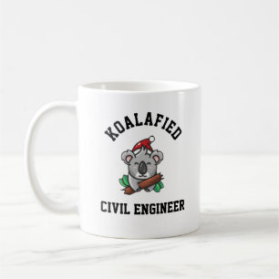 Koalafied Civil Engineer Coffee Mug