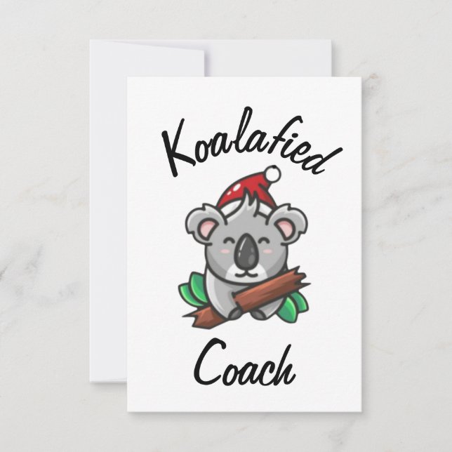 Koalafied Coach Card (Front)