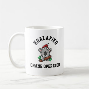 Koalafied Crane Operator Coffee Mug