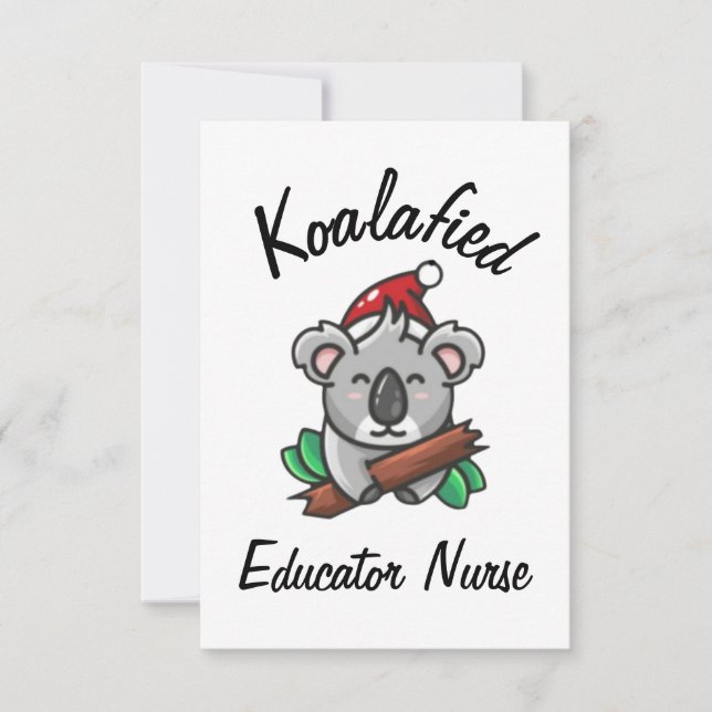 Koalafied Educator Nurse Card (Front)