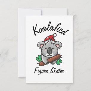 Koalafied Figure Skater Card
