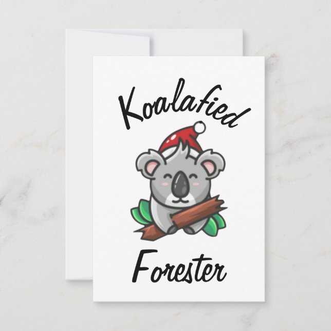 Koalafied Forester Card (Front)
