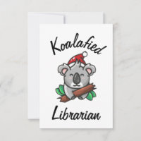 Koalafied Librarian Card
