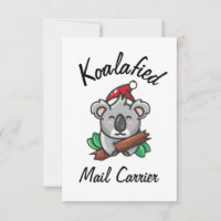 Koalafied Mail Carrier Card