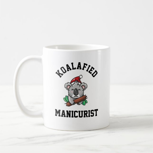 Koalafied Manicurist Coffee Mug (Left)