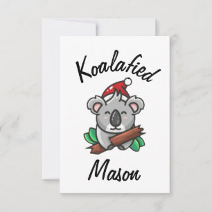 Koalafied Mason Card