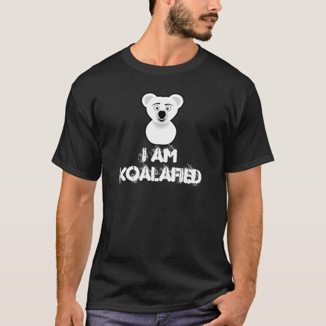 Koalafied Men's Basic Dark T-Shirt (Front)