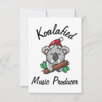 Koalafied Music Producer Card