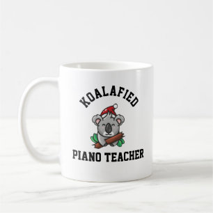 Koalafied Piano Teacher Coffee Mug