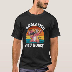 Koalafied PICU Nurse Funny Koala Lover T-Shirt