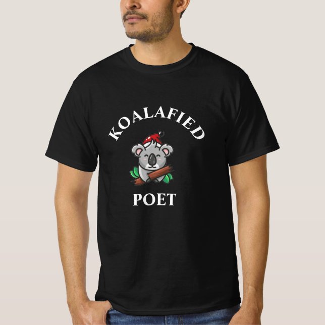 Koalafied Poet T-Shirt (Front)