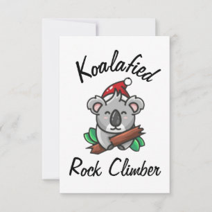 Koalafied Rock Climber Card