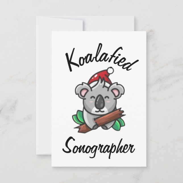 Koalafied Sonographer Card (Front)