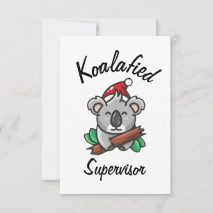 Koalafied Supervisor Card