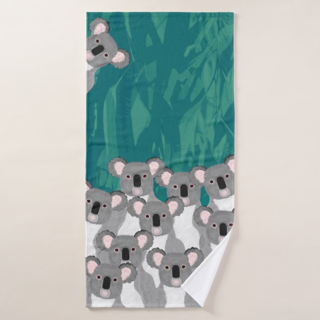 Koalas Bath Towel (Bath Towel)