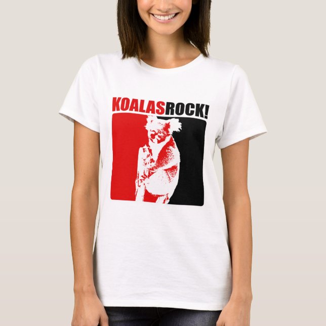 Koalas Rock! #8 T-Shirt (Front)
