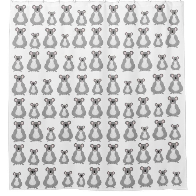 Koalas Shower Curtain (Front)