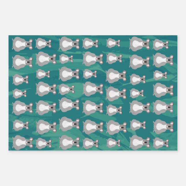 Koalas Wrapping Paper Sheets (Front)