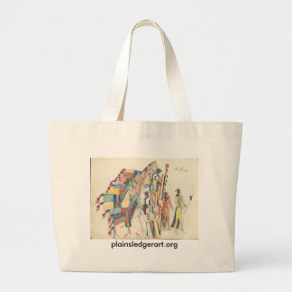 Koba:  Their friends receive them with advisory Large Tote Bag