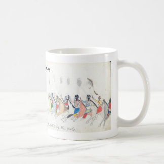 Koba: Young men returning from a foray greeted... Coffee Mug