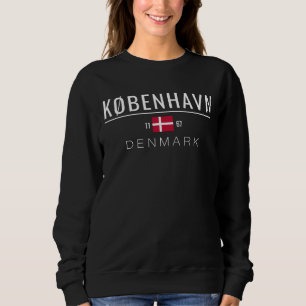 København (Copenhagen) Denmark 1167 White Sweatsh Sweatshirt