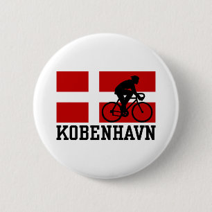Kobenhavn (male) 6 cm round badge