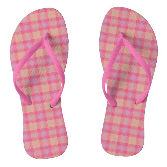 Kobi Plaid Jandals (Footbed)
