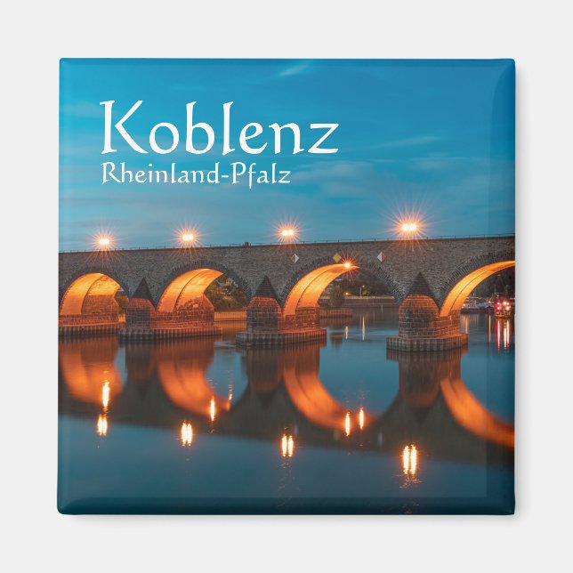 Koblenz Germany Magnet (Front)