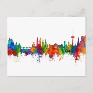 Koblenz Germany Skyline Postcard