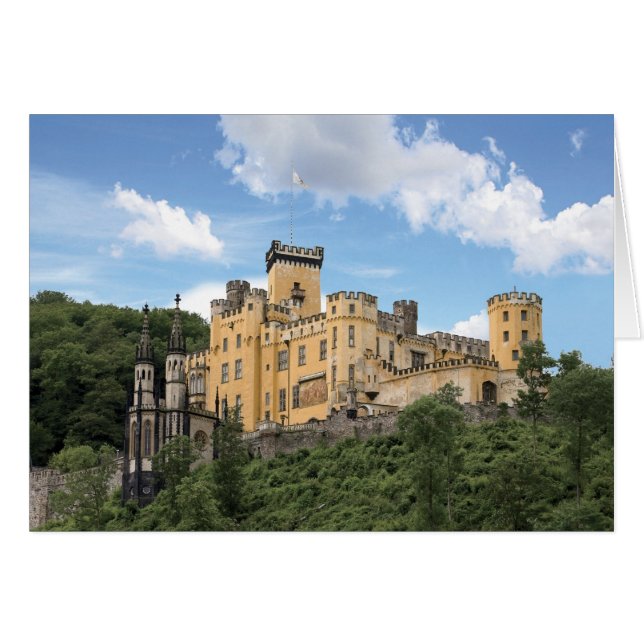 Koblenz, Germany, Stolzenfels Castle, Schloss (Front Horizontal)