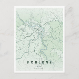 koblenz germany travel postcard