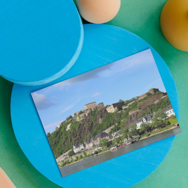 Koblenz with Festung Ehrenbreitstein Postcard (Creator Uploaded)