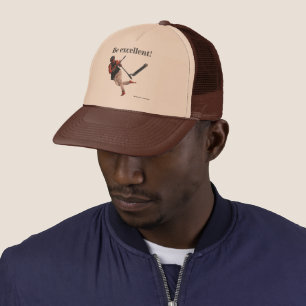 Kobold Kick Scooter Trick Fantasy Art Baseball Hat