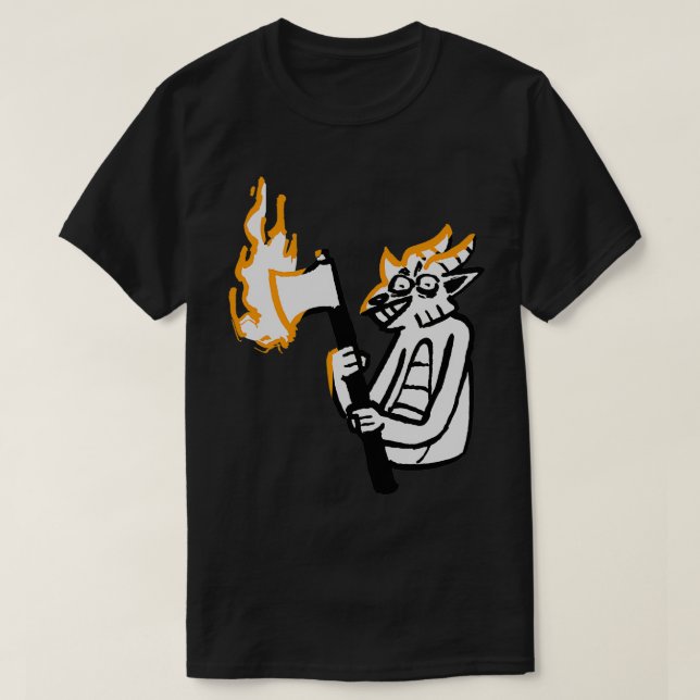 Kobold with an ax T-Shirt (Design Front)