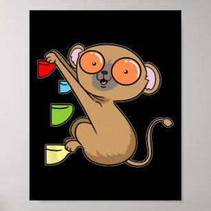 Koboldmaki Bouldering Climbing Climber Boulderer Poster