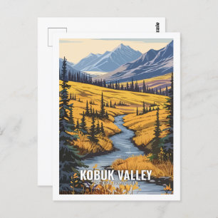 Kobuk Valley National Park Alaska USA Postcard