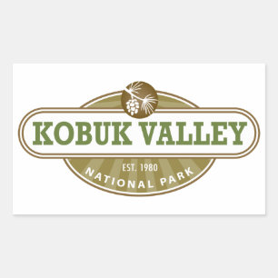 Kobuk Valley National Park Rectangular Sticker