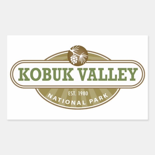 Kobuk Valley National Park Rectangular Sticker (Front)
