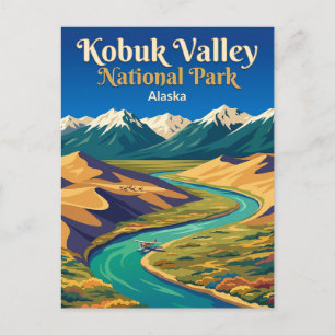 Kobuk Valley National Park USA Postcard