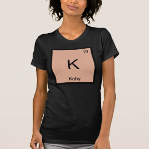 Koby  Name Chemistry Element Periodic Table T-Shirt