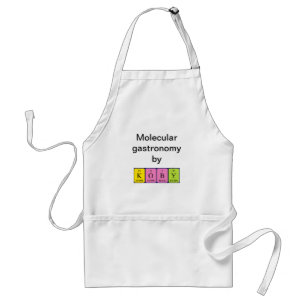 Koby periodic table name apron