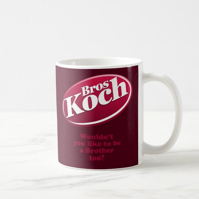 Koch Brothers (dark) Coffee Mug (Right)
