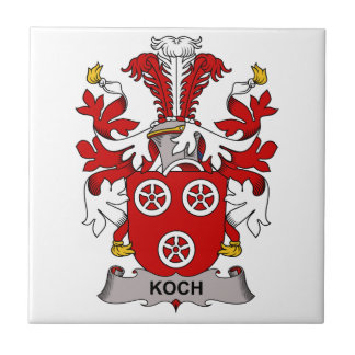 Koch Family Crest Tile